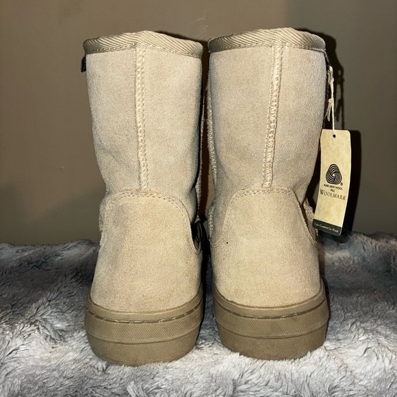 Aus Sport WoolMark Pure New Wool Suede Rugged Winter Boot Women 11 Men’s 10 - Picture 4 of 8